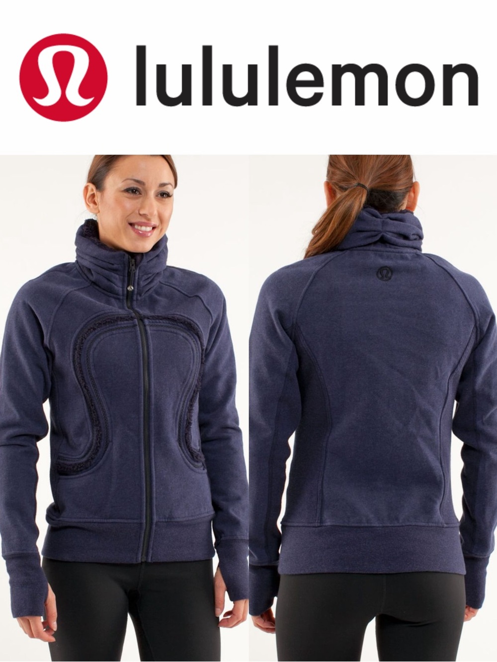 Lululemon Cuddle Up Jacket
Heathered Black Swan

#197